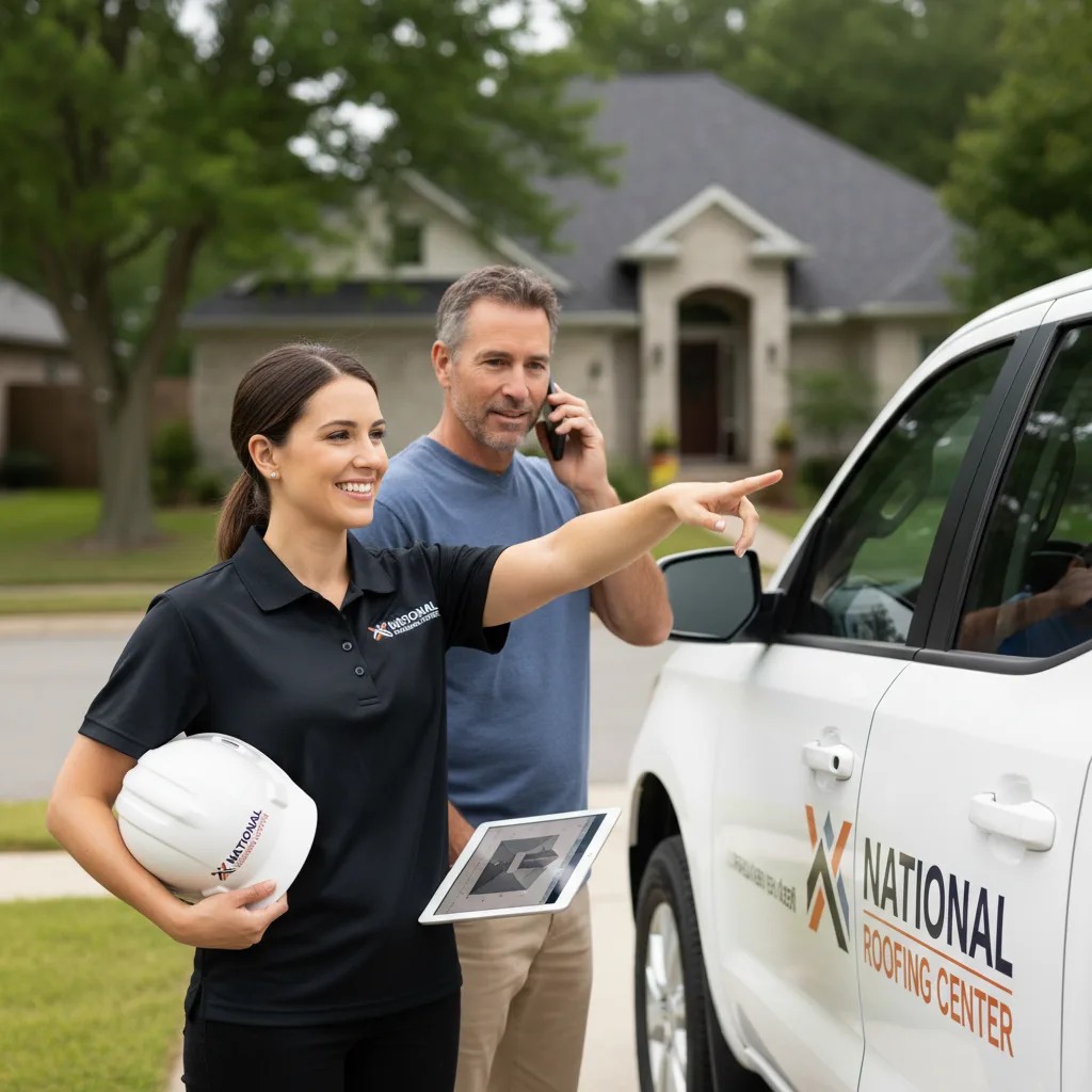 National Roofing Center customer support in Nazlini
